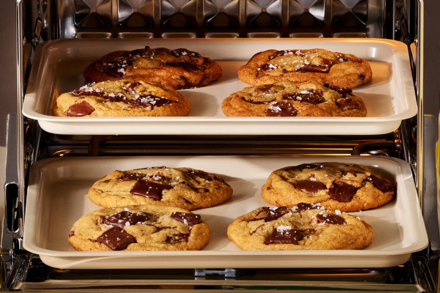 Sea Salt Chocolate Chip Cookies Recipe in Toaster Oven–Our Place