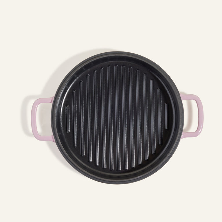 cast iron hot grill - lavender - view 5
