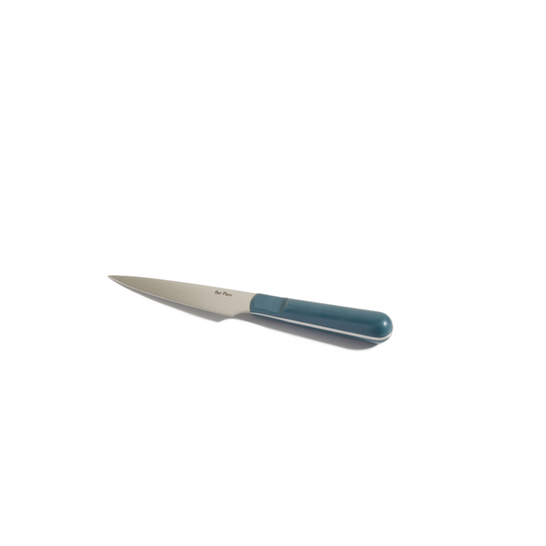 blue precise paring knife