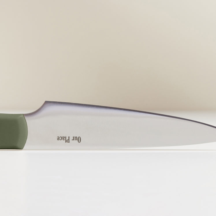 green precise paring knife blade