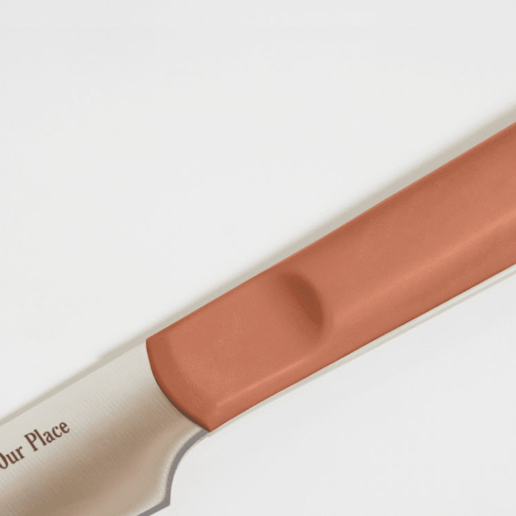 pink precise paring knife handle