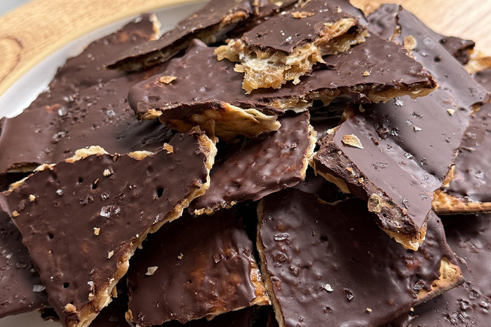 Matzo Toffee