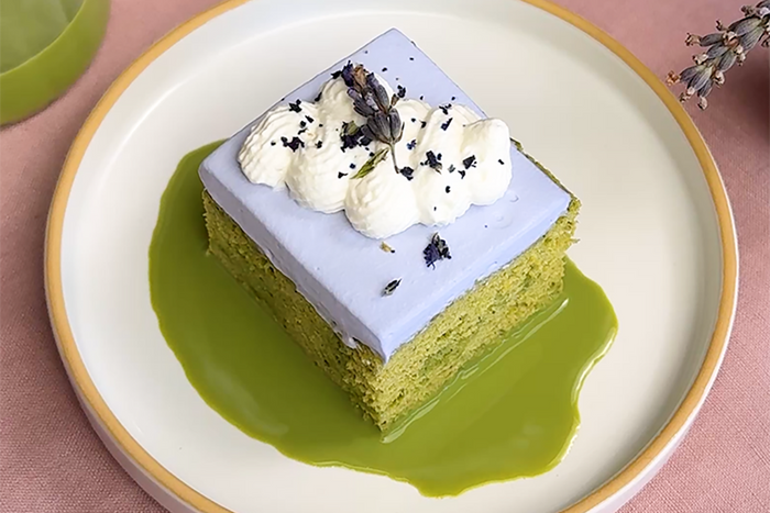 Matcha Lavender Tres Leches