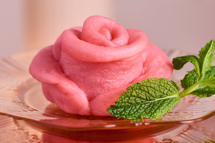 Steamed Rose Buns