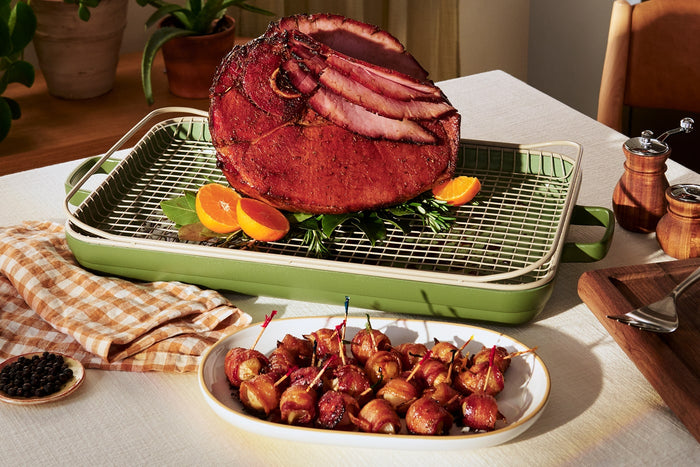 Rosemary-Fennel Glazed Ham