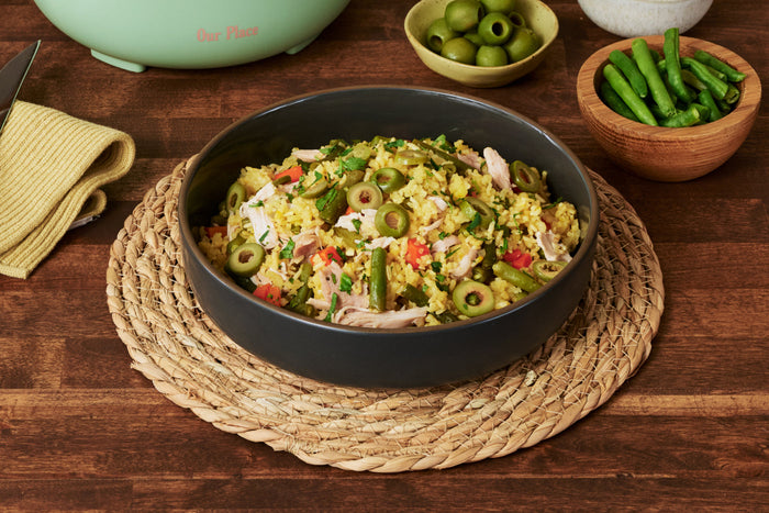 Rice Cooker Arroz con Pollo