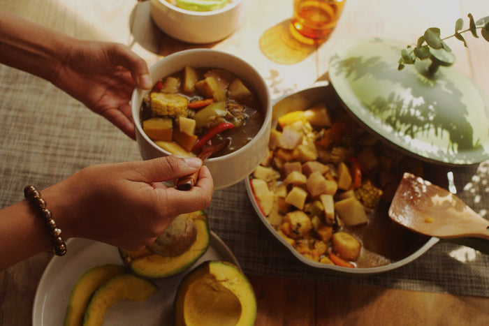 Vegan Sancocho con Tostones with Zabel Castillo