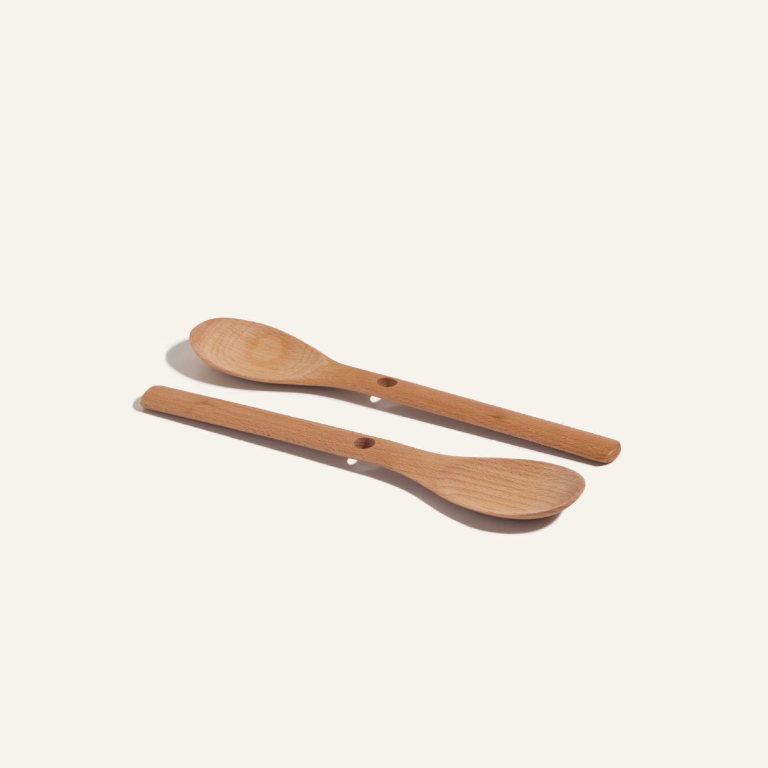 Beechwood Spoons - Nested