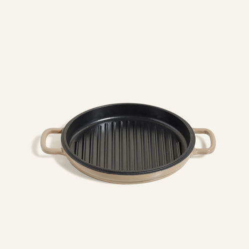 Beige Cast Iron Hot Grill