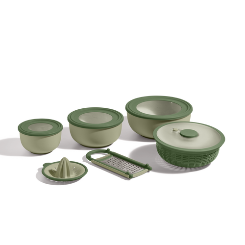 Goodful Sage Lunch To Go Salad Container System - Shop Travel & To