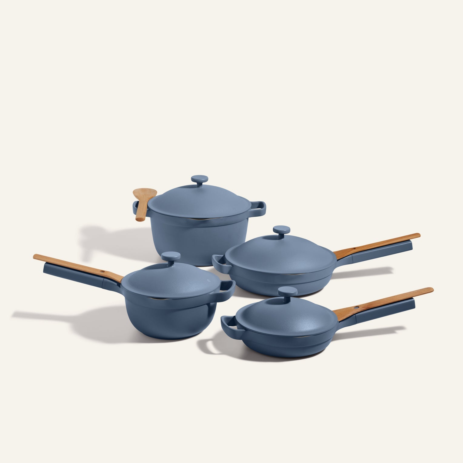 Cookware Set - Ceramic, Blue Salt