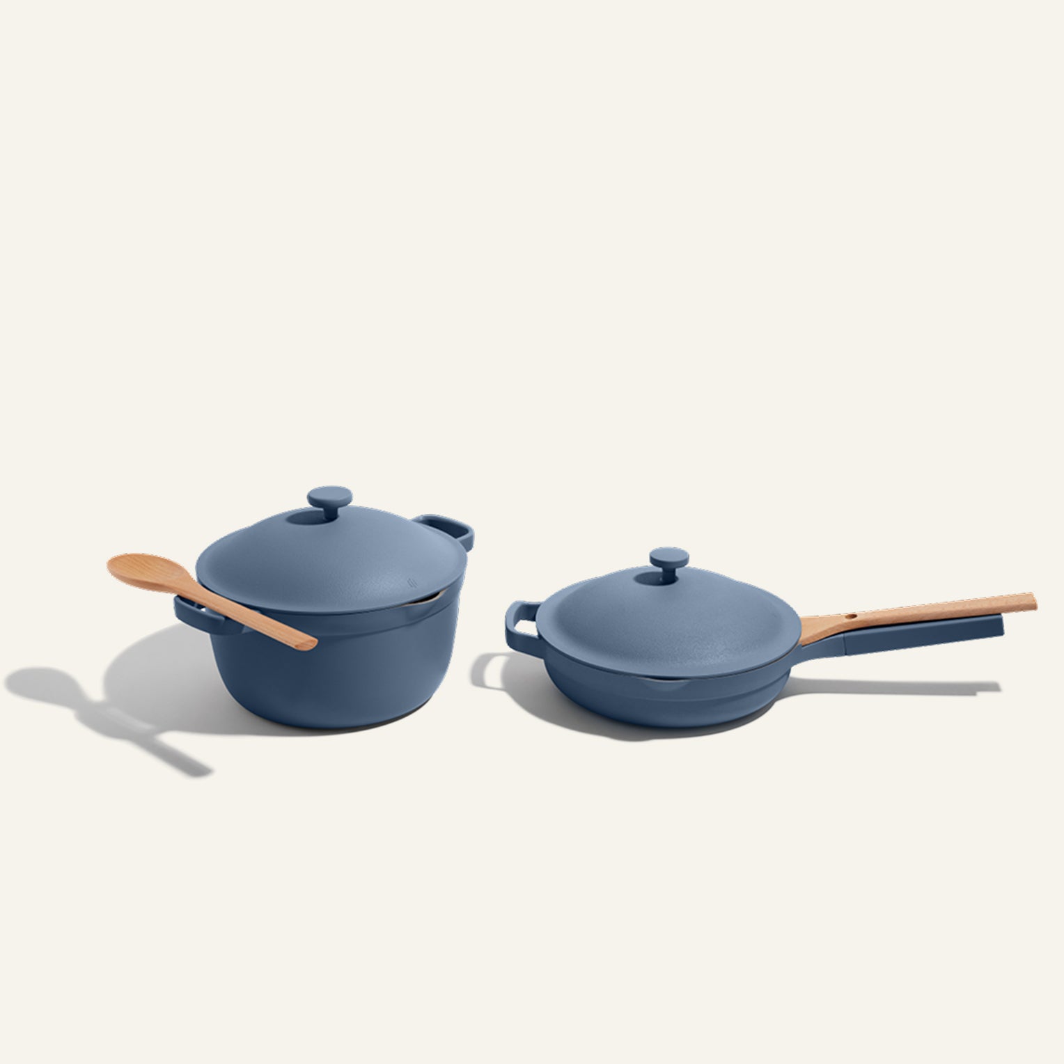 Cookware Duo - Ceramic, Blue Salt