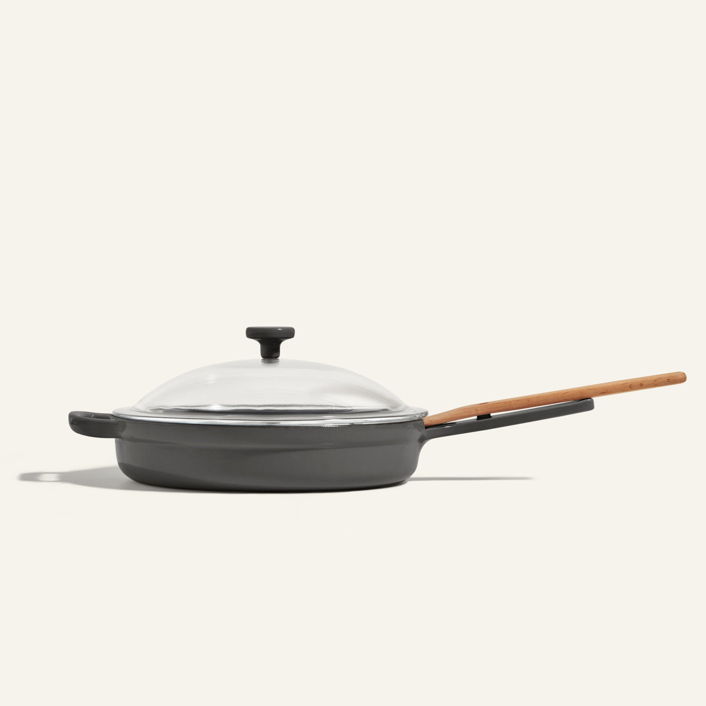 Our Place Cast Iron Always Pan with a flat, induction-ready base and enamel interior.