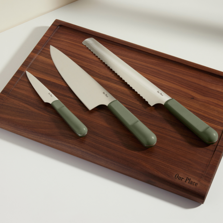 chefs knife - sage - view 5