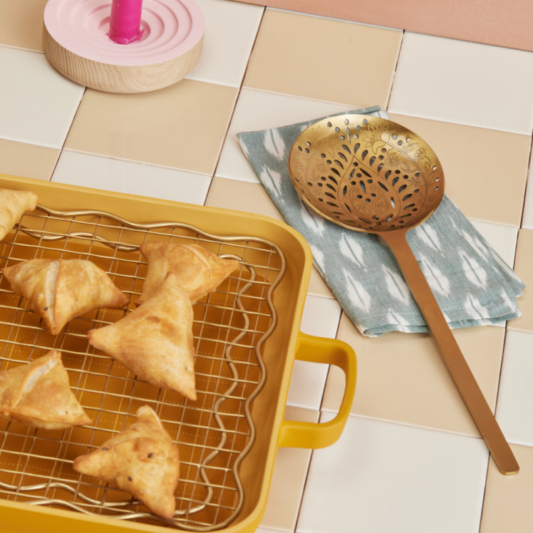 Diwali Frying Rack | Fry Spoon | Golden Fry Set–Our Place