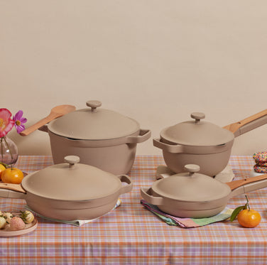 Ceramic Non Stick 4-Piece Cookware Set - Our Place
