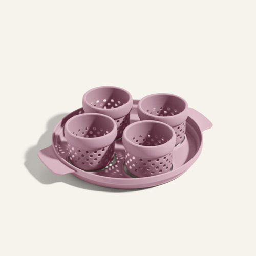 Purple egg poacher