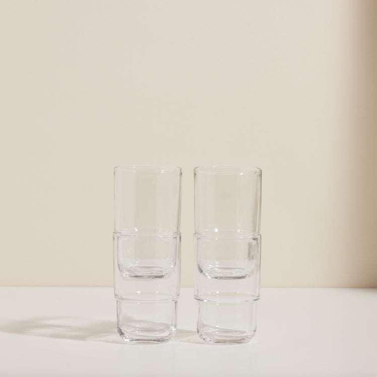 tall night day glasses - clear - view 5