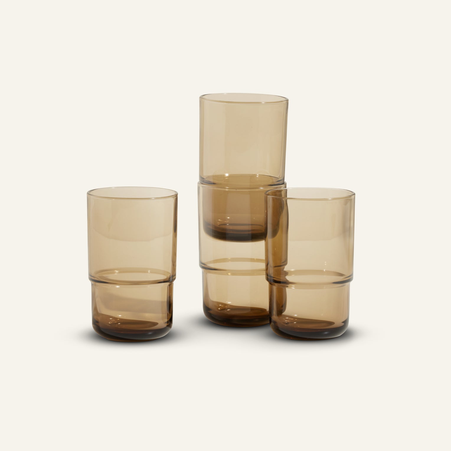 Tall Night & Day Glasses - Tall (16 oz.), Set of 4, Dusk