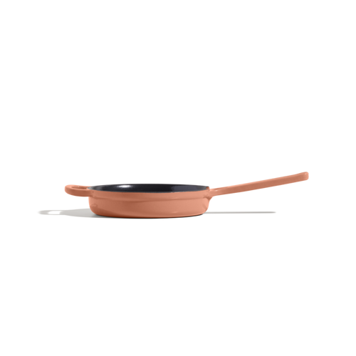 Our Place Cast Iron Hot Grill | Toxin-Free, 10.5 Round, Enameled Cast Iron Grill Pan | Indoor Serious Searing & Grill Marks | Oven Safe Up to 500°F