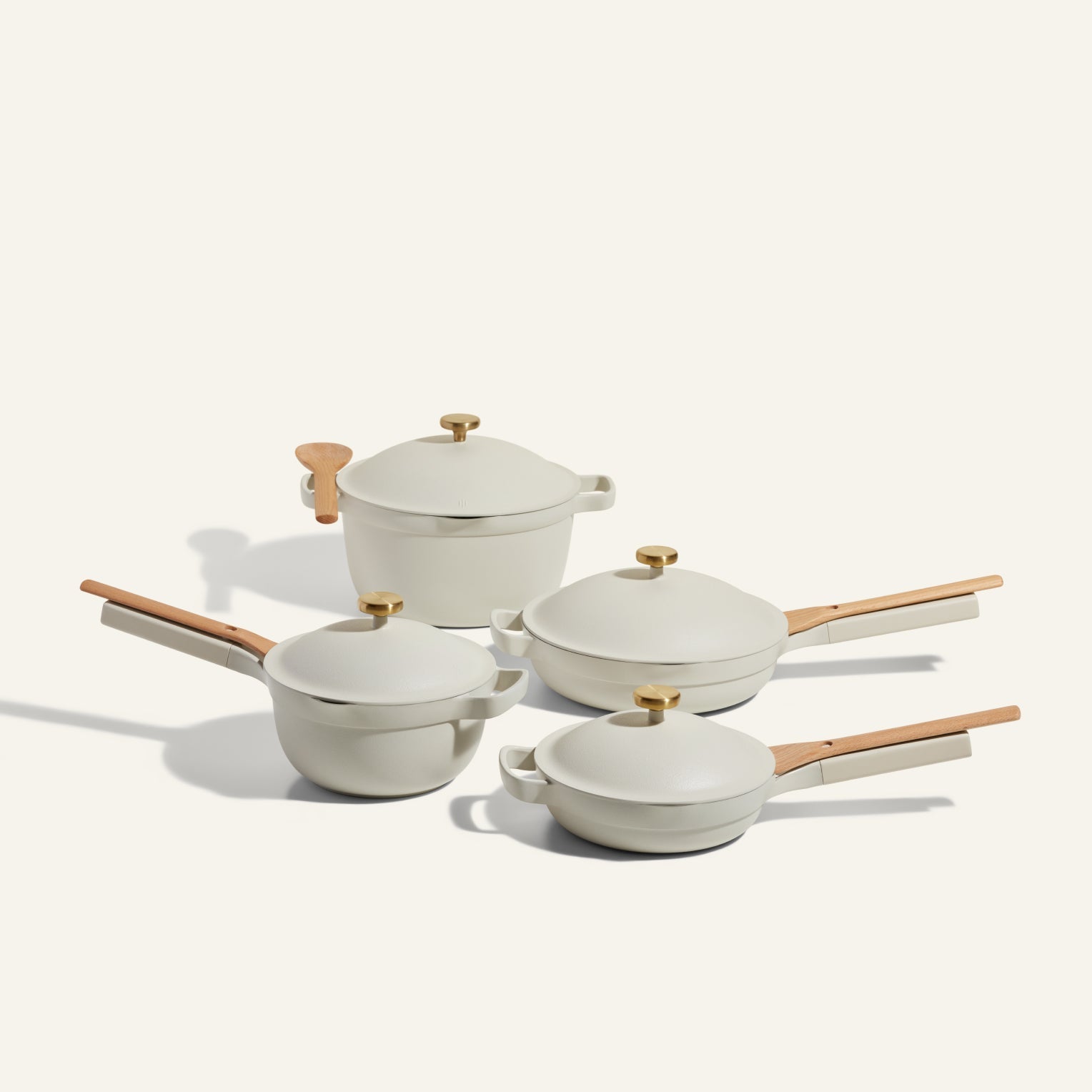 An 8-in-1 family-sized, stovetop-to-oven nonstick pot