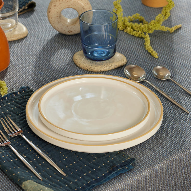 Salad Plates | Ceramic Stackable Dinner Plates–Our Place