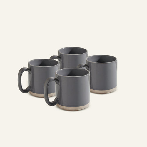 Black Mug Set