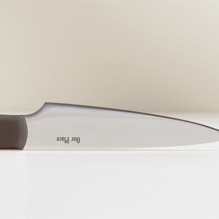 black precise paring knife blade