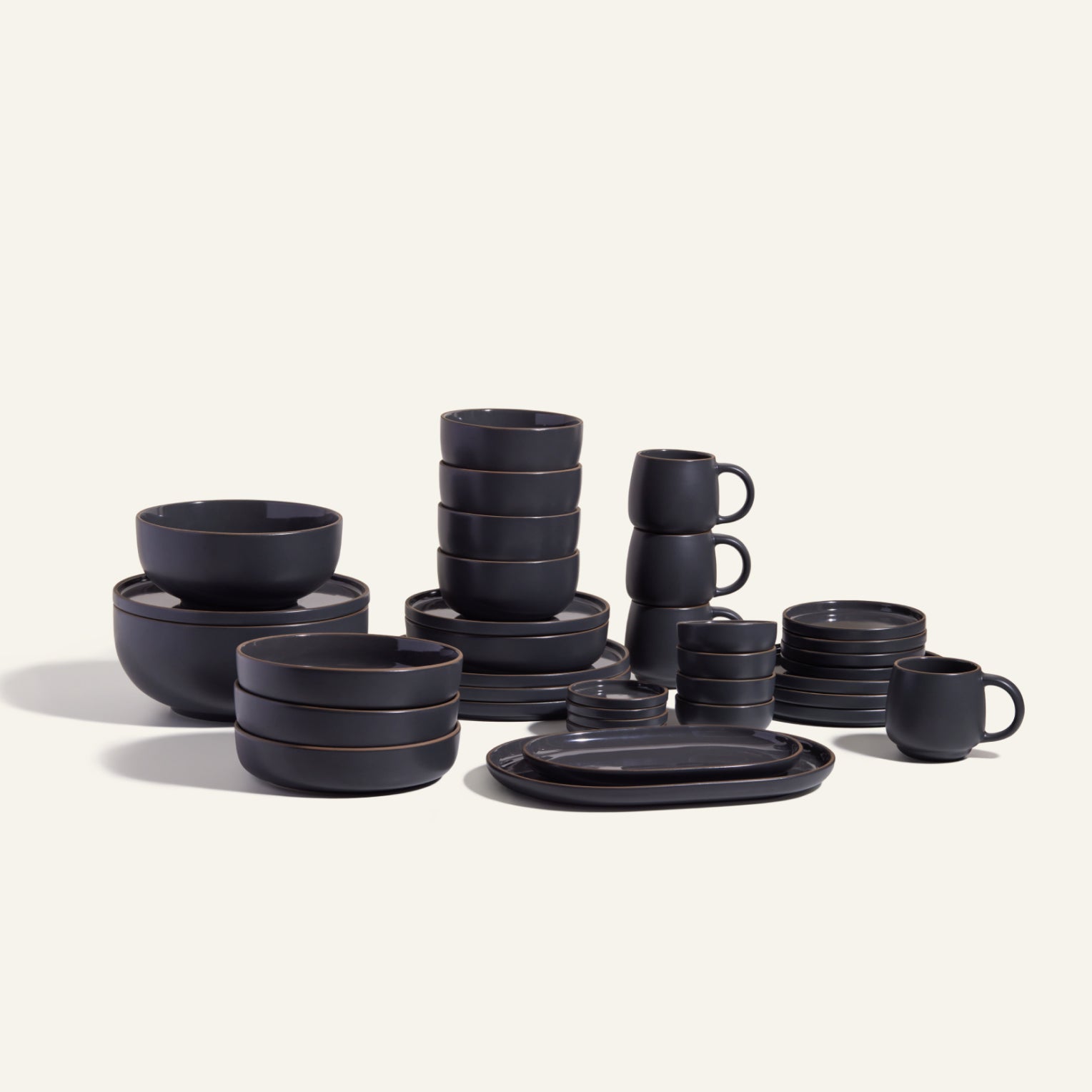 Complete Stacking Set | Ceramic Stacking Dinnerware Bundles–Our Place
