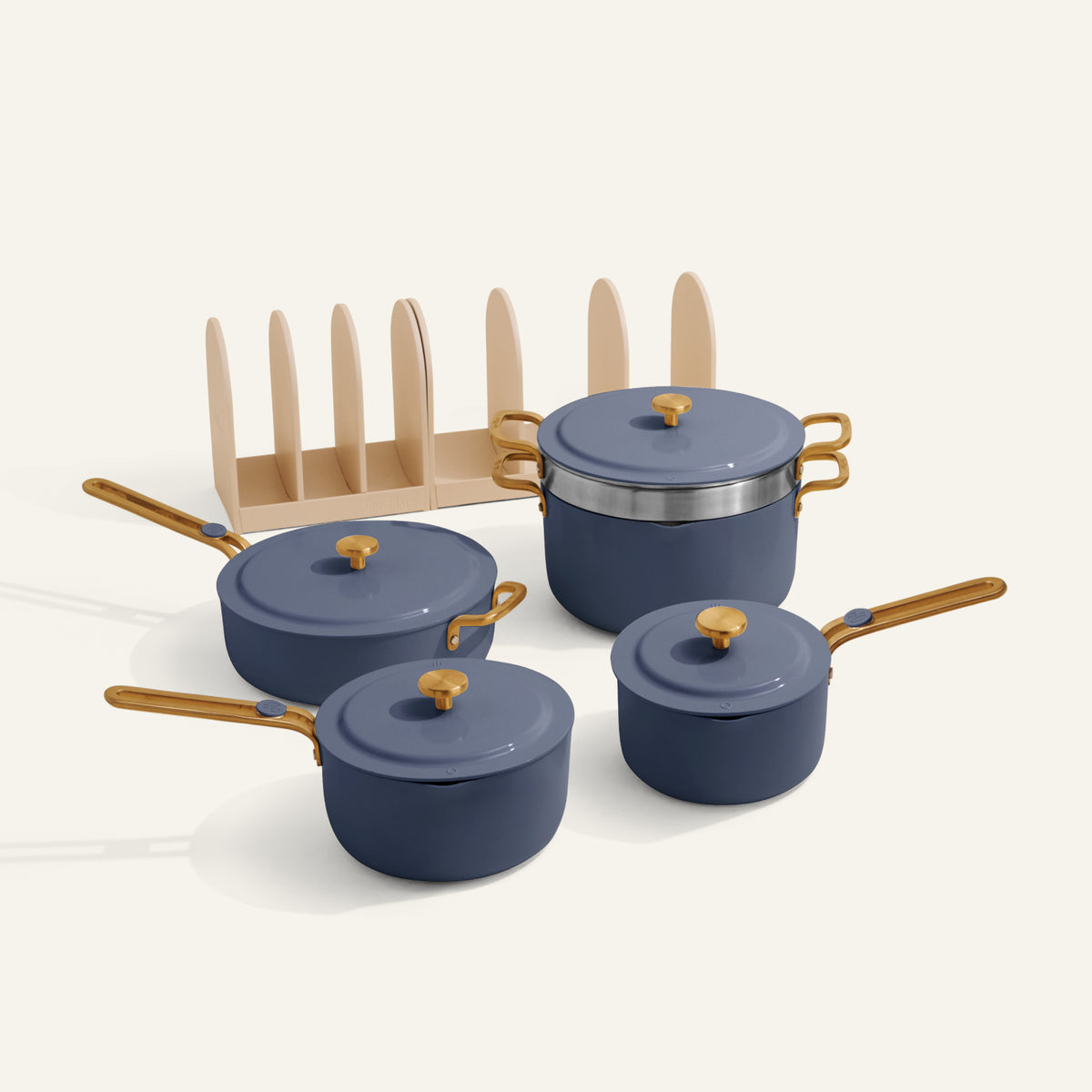 Essentials Pot Set - Blue Salt