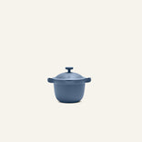 Ceramic Nonstick perfect pot non toxic nonstick dutch oven 1.75 qt.-Blue Salt