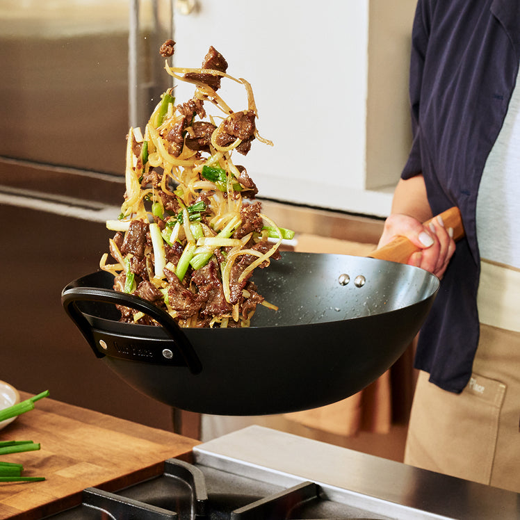 Carbon Steel Wok with Lid | J. Kenji Lopez-Alt x Our Place