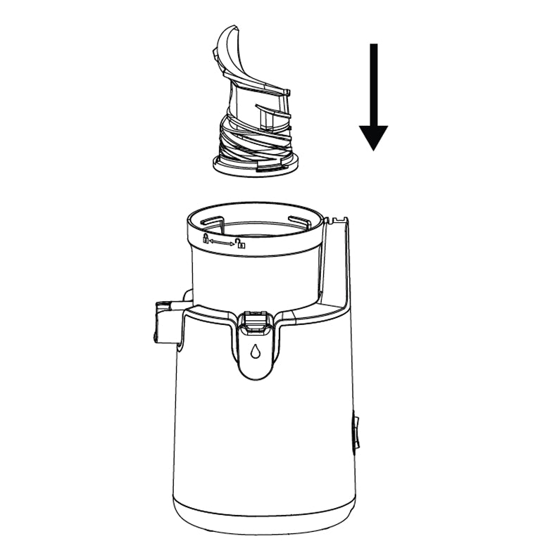 Illustration of a cylindrical container with a lid being placed on top, on a white background.
