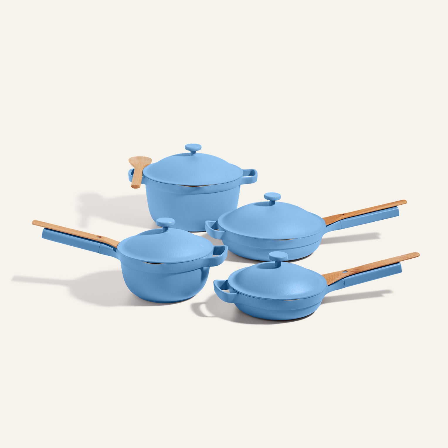 Cookware Set - Ceramic, Forget-Me-Not Blue