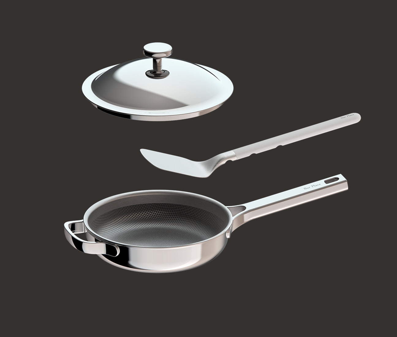 Titanium Mini Always Pan Pro components
