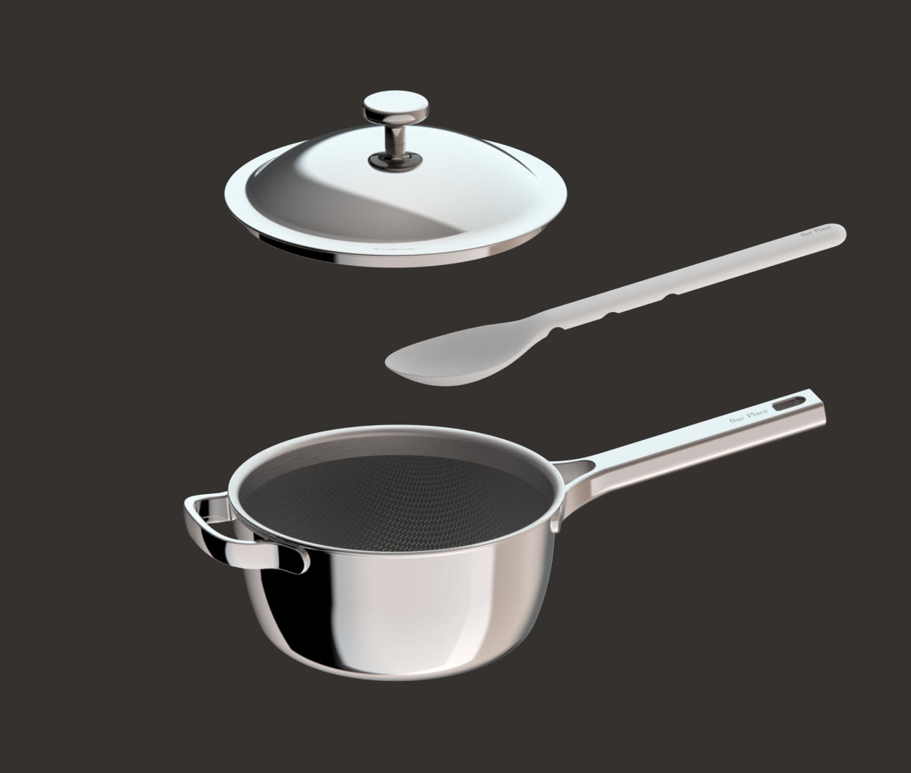 Titanium Mini Perfect Pot Pro components