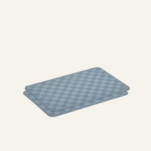 blue reusable silicone oven mats