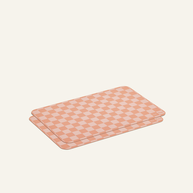 pink reusable silicone oven mats