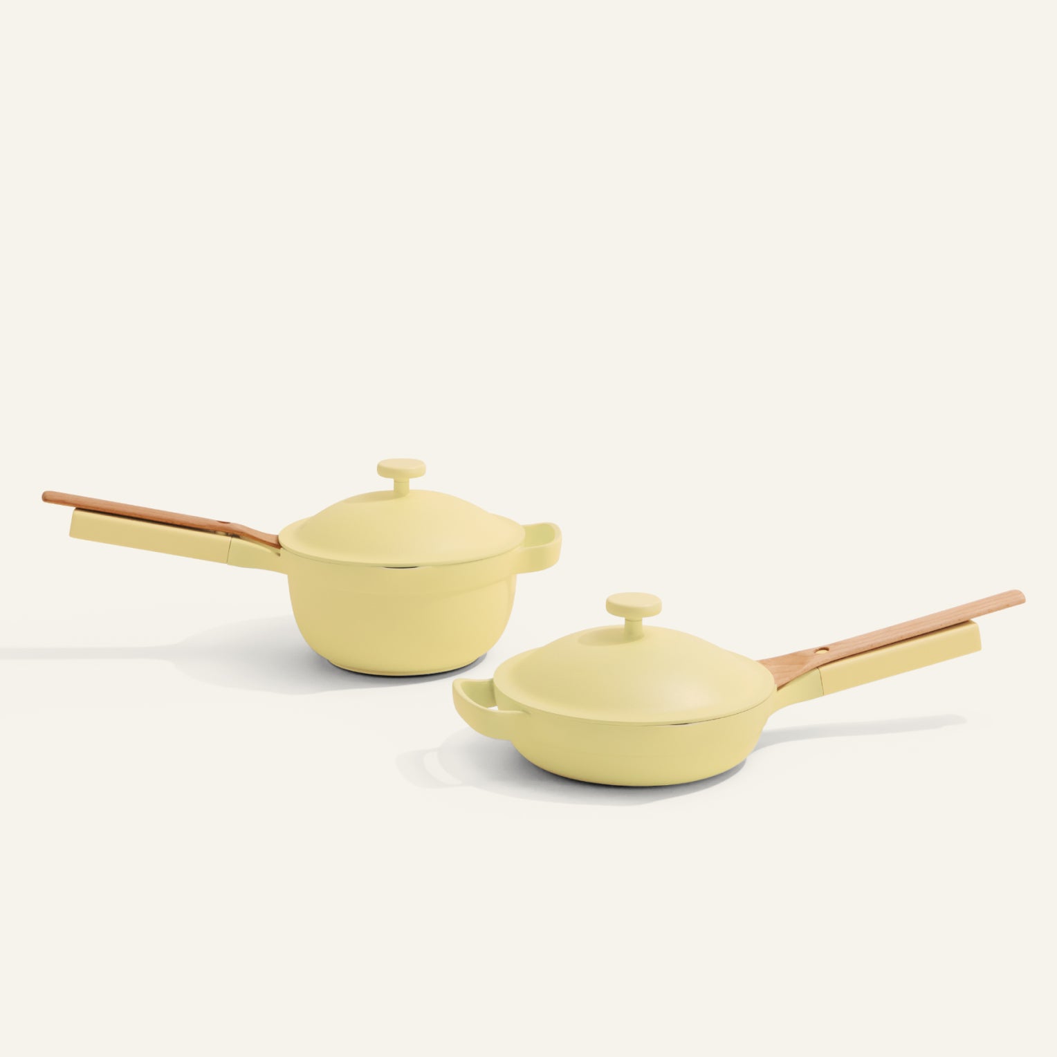 Mini Cookware Duo - Ceramic, Butter Yellow