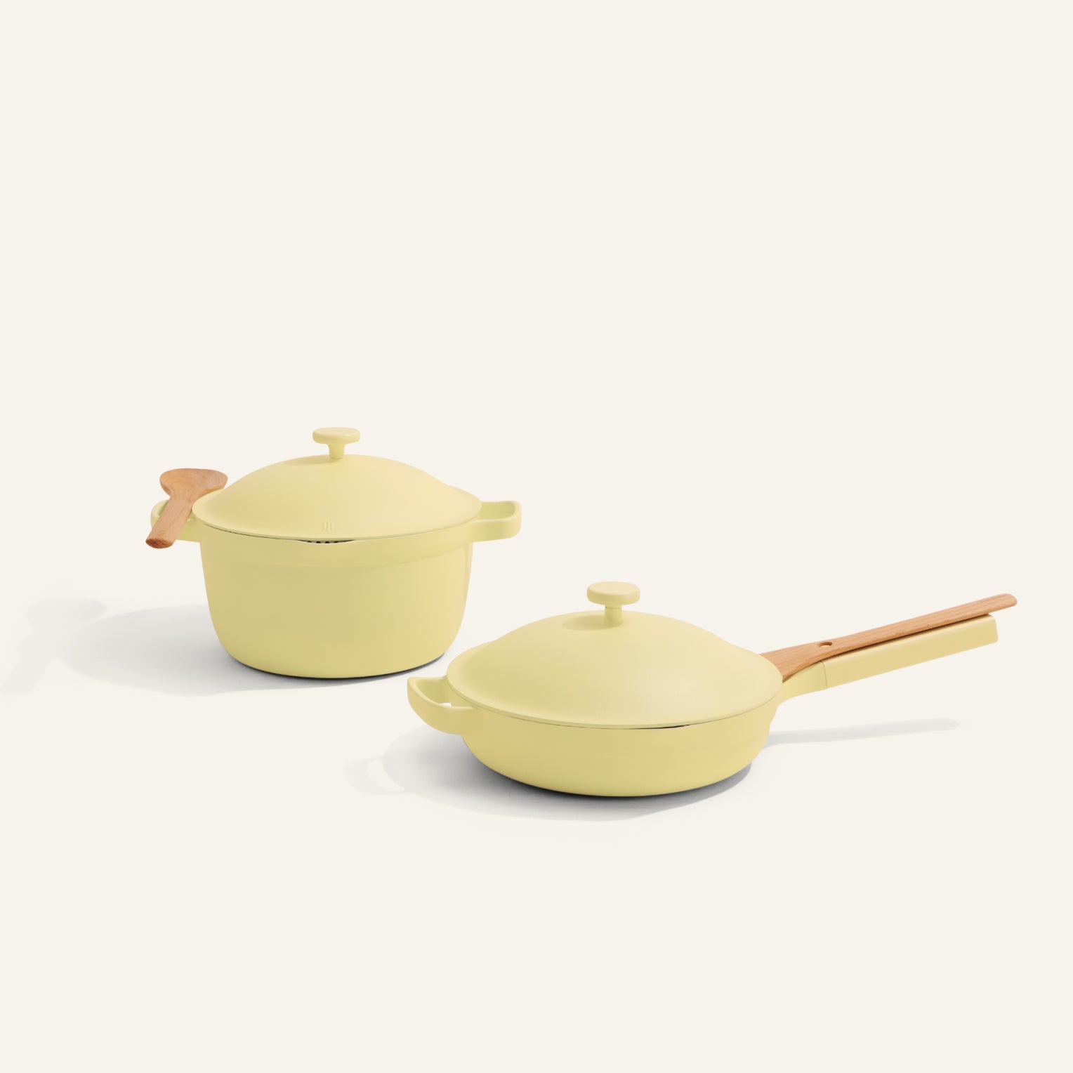 Cookware Duo: Butter Yellow