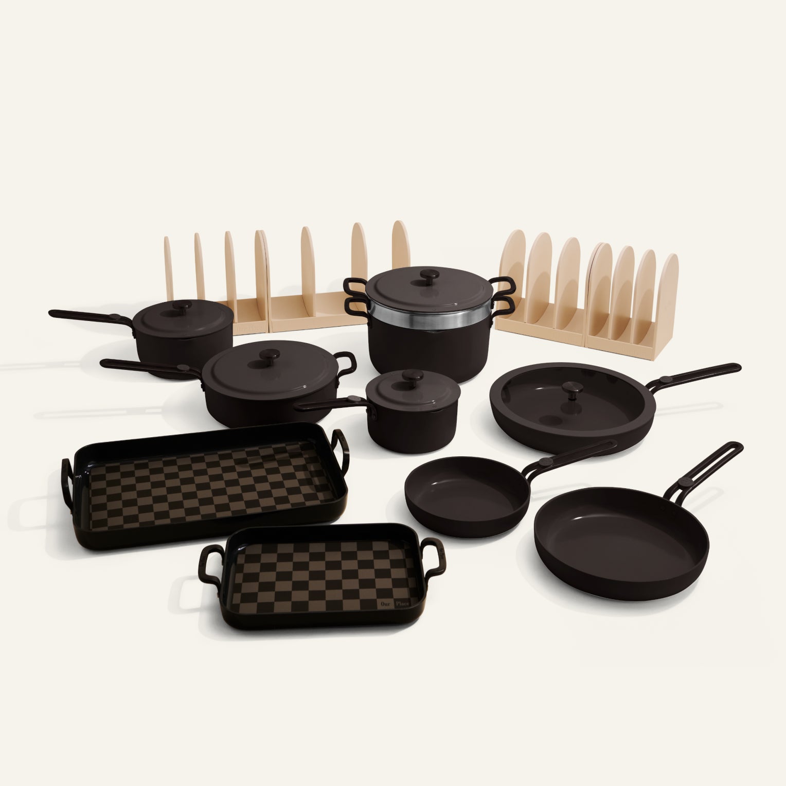 Essentials Cookware + Bakeware Set - 21 piece, Char