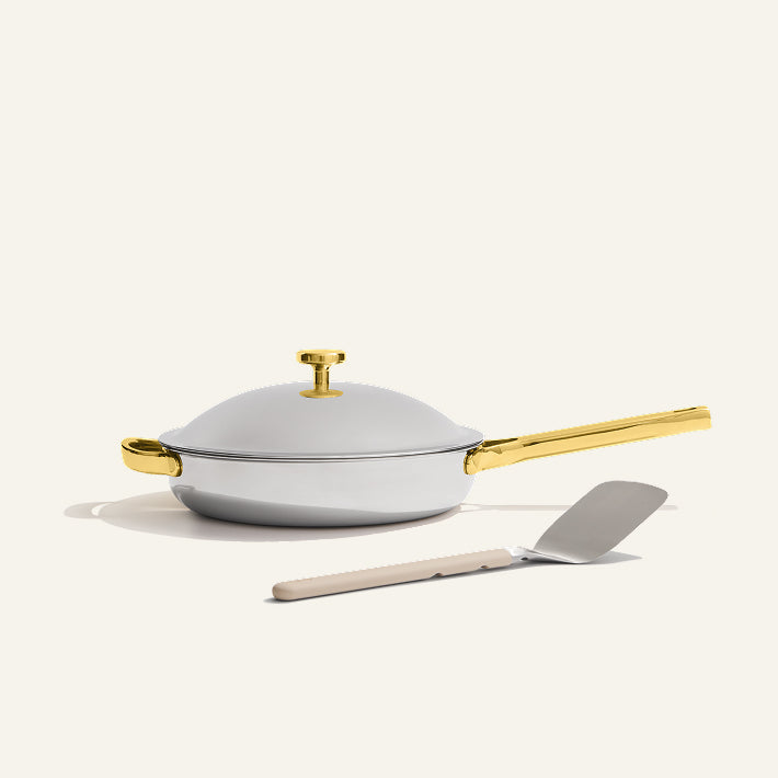 Titanium Frying Pan With Non-Toxic NoCo® Non Stick Tech