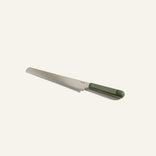 green serrated knife