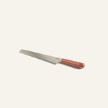 pink serrated knife