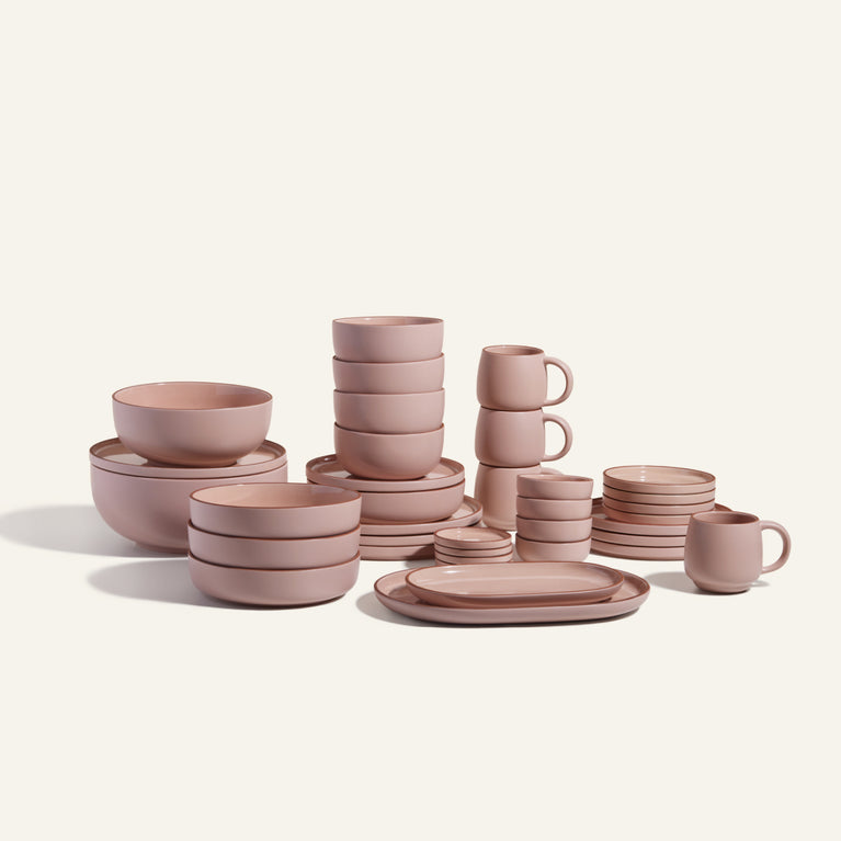 Complete Stacking Set Ceramic Stacking Dinnerware Bundles–Our Place