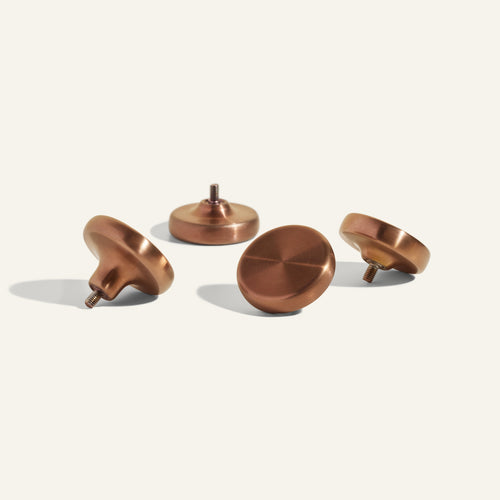 Rose gold Metallic Knob Set