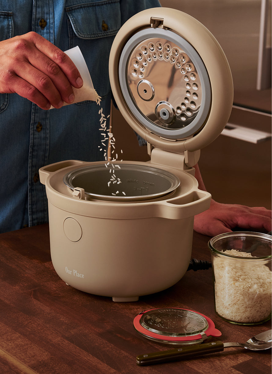 Non-Toxic Fuzzy Logic Rice Cooker | Our Place x Kenji