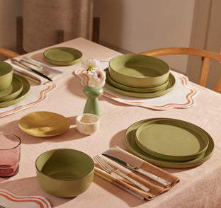 Salad Plates | Ceramic Stackable Dinner Plates–Our Place