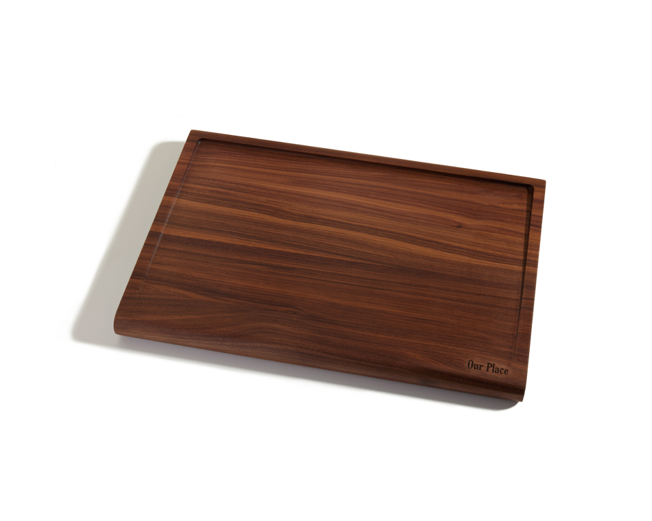 CONSDAN Black Walnut Butcher Block Cutting Board with Invisible Inner  Handles, USA Grown Hardwood, 1 Thick, 16 L x 12 W