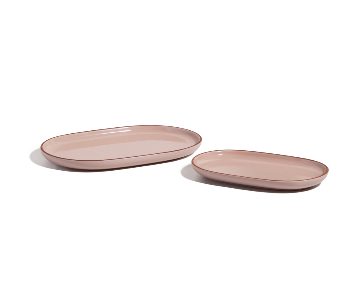 Serving Plater Stackable Serving Platters | Ceramic Stackable Dinner Platters–Our Place